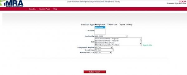 WBA On-Demand Salary Tool