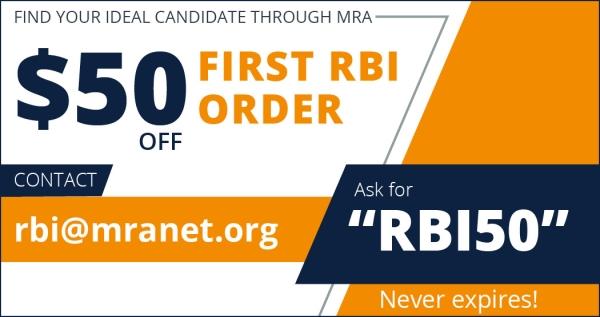 RBI $50 Off First Order