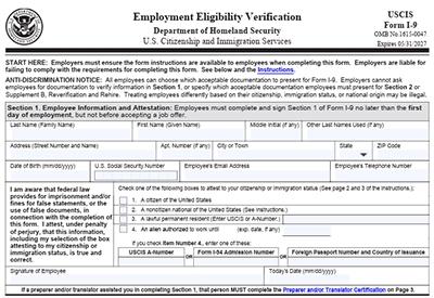 I-9 Form