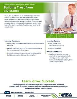 Program Details: Building Trust