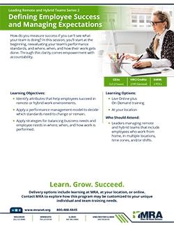 Program Details: Employee Success